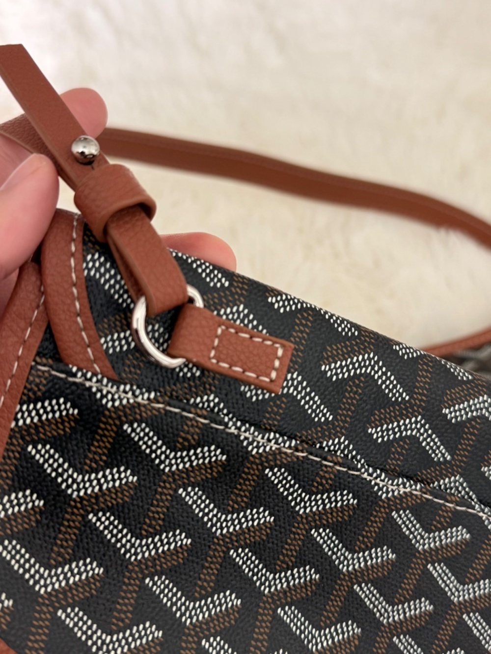 Boheme Hobo PM Bag - Brown Strap Luxury - Picture 8 of 16